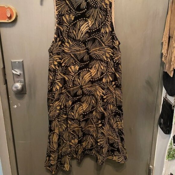 Free People Ellie Burnout Velvet Dress with studded neckline - Picture 14 of 16